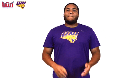Northern Iowa Panthers GIF by Missouri Valley Conference