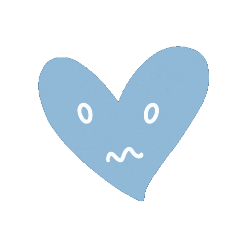 Baby Blue Love Sticker by Bundesschülervertretung