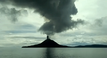 Tsunami Rips Through Small Island in Sunda Strait Following Krakatau Eruption