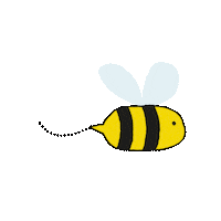 Bee Sticker by Zeeman