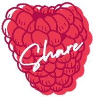 Share Fruit Sticker by Berries Paradise