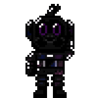 Pixel Space Sticker