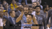 high five memphis grizzlies GIF by NBA