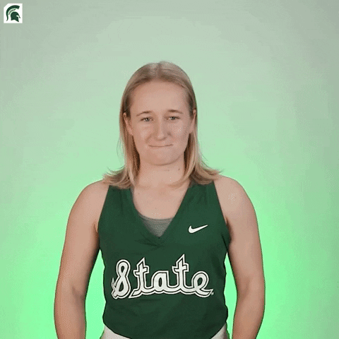 Msu Spartans Thumbs Up GIF by Michigan State Athletics