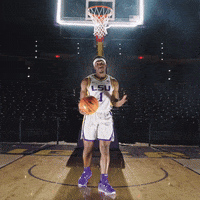 College Basketball Sport GIF by LSU Tigers