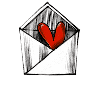 Love Letter Valentine Sticker