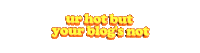 hot text Sticker by AnimatedText