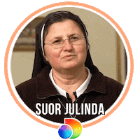Real Time Nun Sticker by discovery+