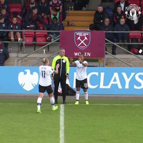 High Five Nikita Parris GIF by Manchester United