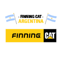 Finning finning cat finning sudamerica finningcat finninglatam Sticker