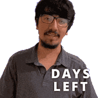 10 Days Sticker