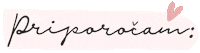 Priporočam Sticker by Mamina maza