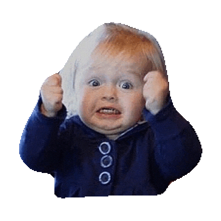 Angry Baby Sticker by imoji