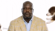 Poker Face Shaq GIF