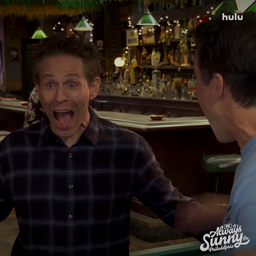 Hit Me Always Sunny GIF by It's Always Sunny in Philadelphia