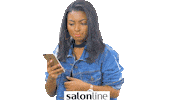 girl wow Sticker by Salon Line