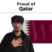 Qatar Qa Sticker