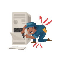 Engineer Handyman Sticker by Creative Hatti