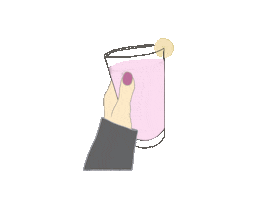 tessterpos happy food pink mood Sticker