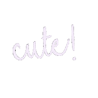 Cutie Sticker