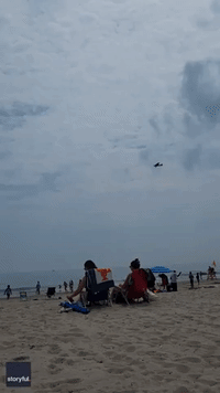 Small Plane Crashes Into Water at New Hampshire Beach