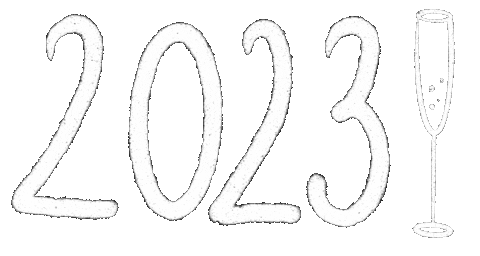 New Year Cheers Sticker