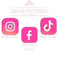 Quinceañera Sticker by Dear Fifteen By Solei