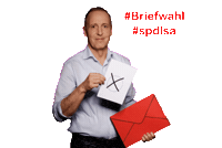 Briefwahl Sticker by SPD Sachsen-Anhalt