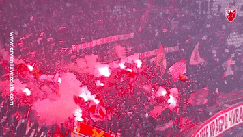 Red Star Fire GIF by FK Crvena zvezda