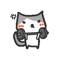 Work Out Fitness Sticker by yomoyeah