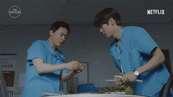 Korean Drama Eating GIF by The Swoon