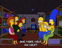 bored homer simpson GIF