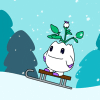 Happy Snow Day GIF by Magic Eden