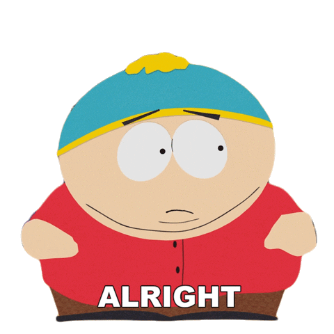 All Right Ok Sticker by South Park