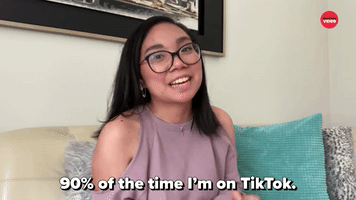 90% Of The Time I'm On TikTok