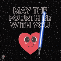 Star Wars Force GIF by Love is Here Every Day™