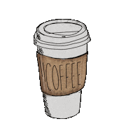 Coffee Takeout Sticker