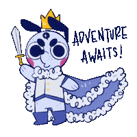 itscosmiccosmic cosmic comet blue dog comet the blue dog Sticker