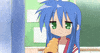 lucky star art GIF