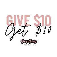 goopgangau 10 goop share the love goopgang Sticker