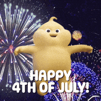Independence Day Celebration GIF by Butter baby