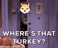 Friends Thanksgiving GIF by Dogelon Mars