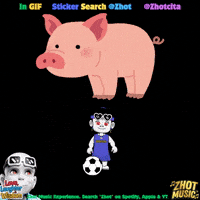 Farm Animal Soccer GIF by Zhot Music
