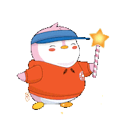 You Can Do It Good Luck Sticker by Pudgy Penguins