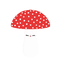 Autumn Mushroom Sticker