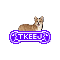 Dog Sticker by Milion Plus