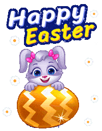 Easter Eggs Sticker by Lucas and Friends by RV AppStudios