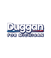 mikedugganformichigan michigan governor duggan mike duggan Sticker
