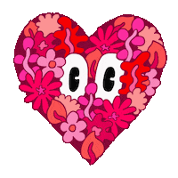 In Love Heart Sticker