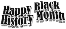 Black History Month Sticker by GIPHY Text